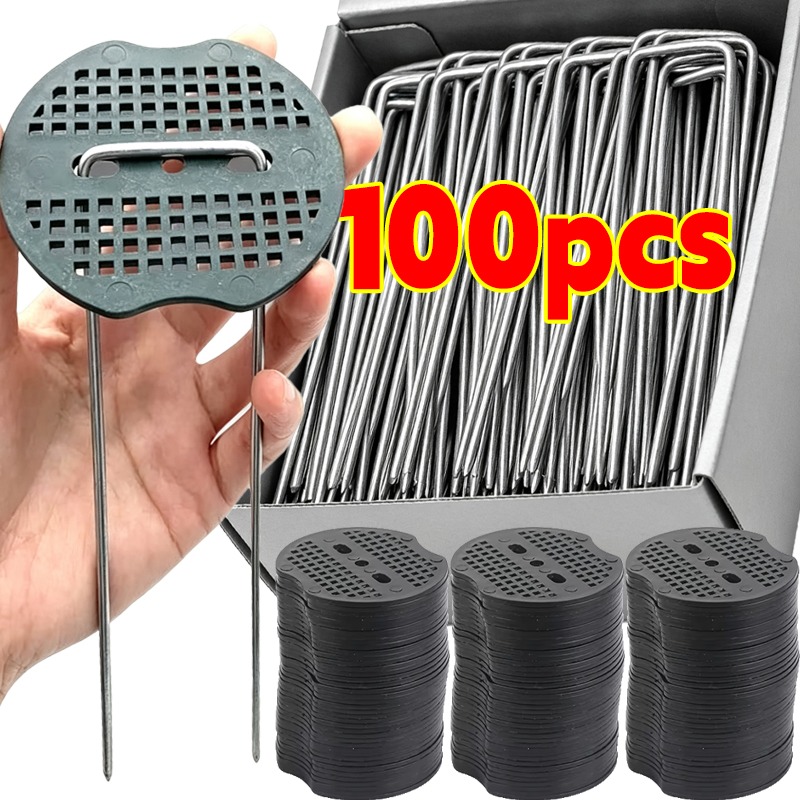 U-type Garden Staples Plastic  - Gardening Tools Types 评论和价格