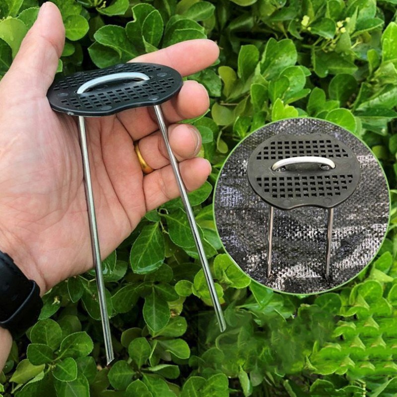 U-type Garden Staples Plastic  - Gardening Tools Types 评论和价格