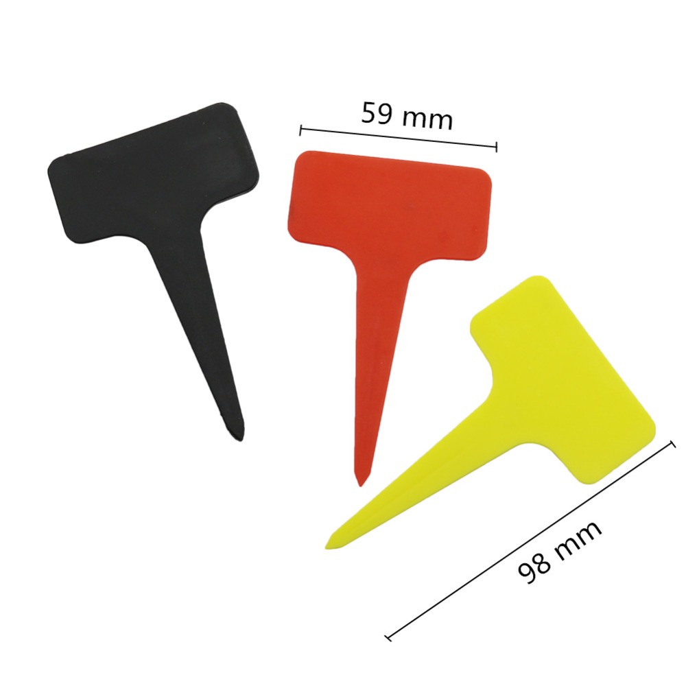 DIY Plastic T-Type Plant Label - Plant Label Tags 评论和价格