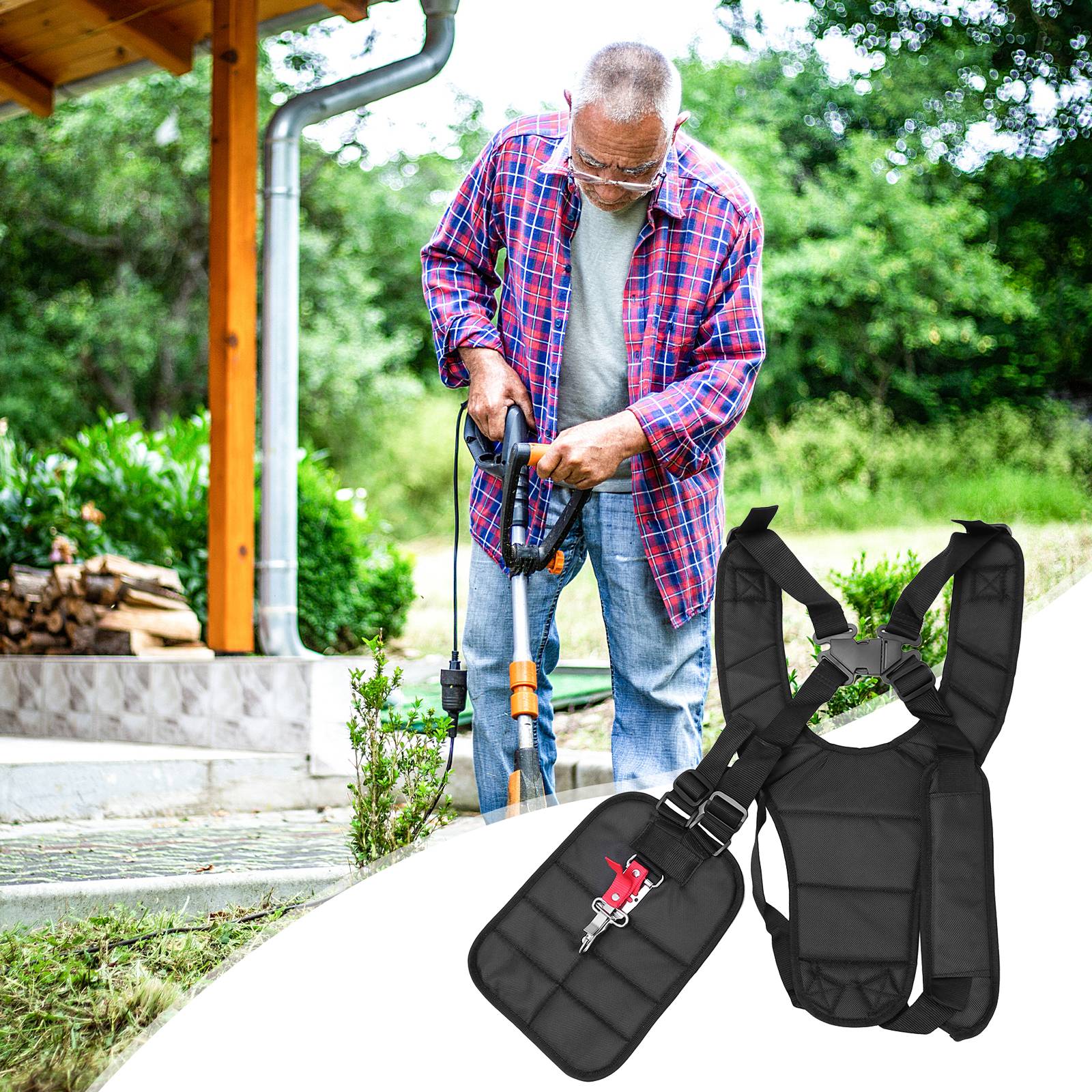 Grass Trimmer Shoulder Strap D - Gardening Tools Spade 评论和价格