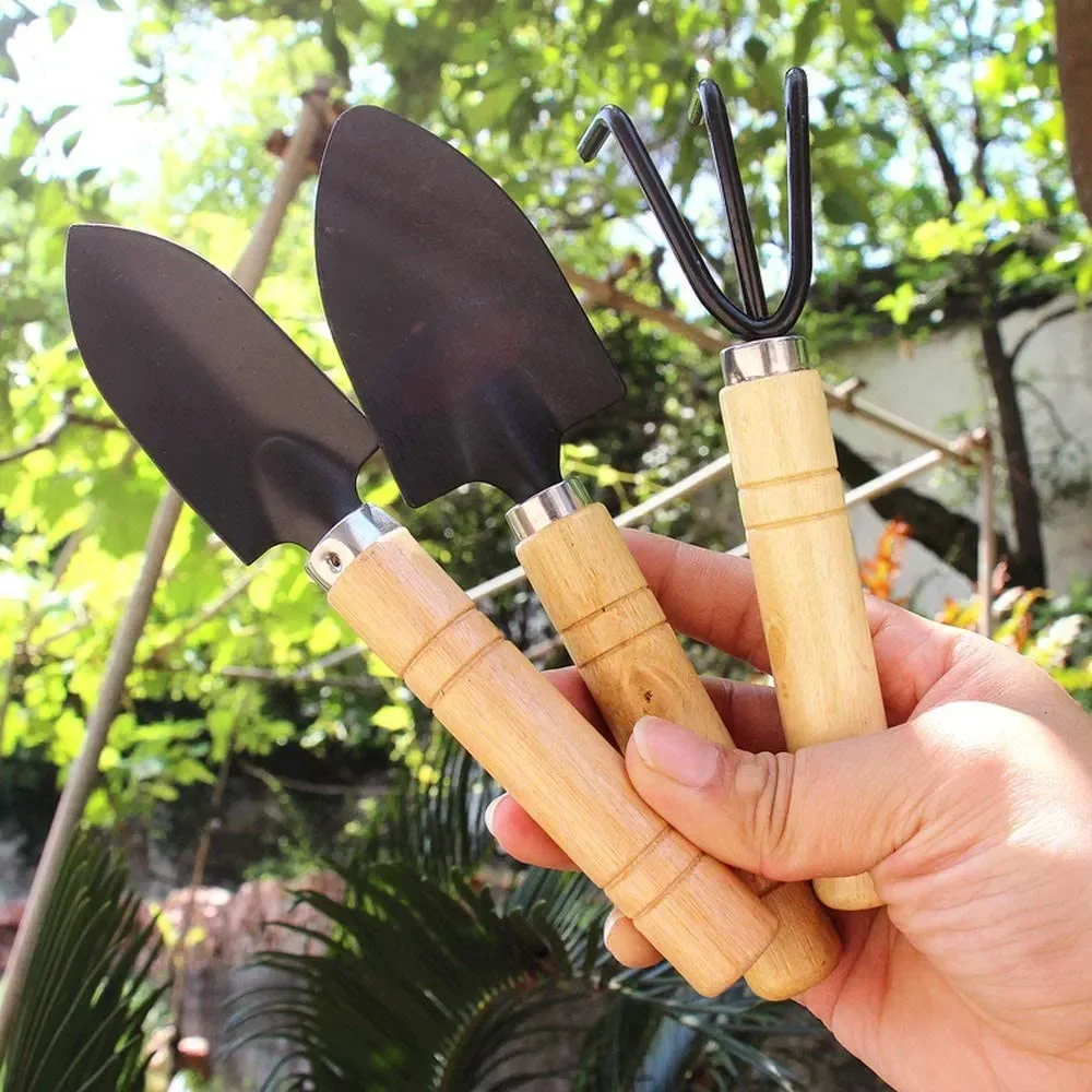 3Pcs/Set Mini Garden Tool Set  - Gardening Tools Vegetables 评论和价格