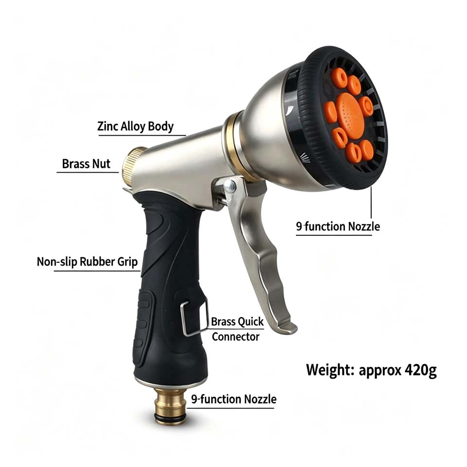 Multifunctional Car Wash & Gar - Gardening Tools Types 评论和价格
