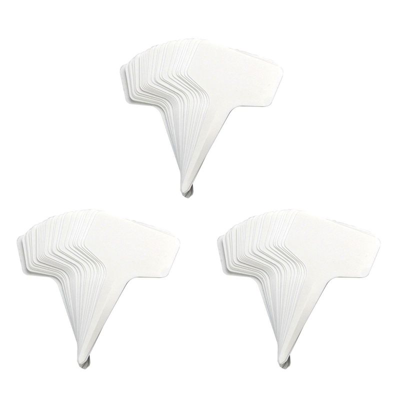 AT21-150Pcs Plastic Plant T-Ty - Plant Label Tags 评论和价格