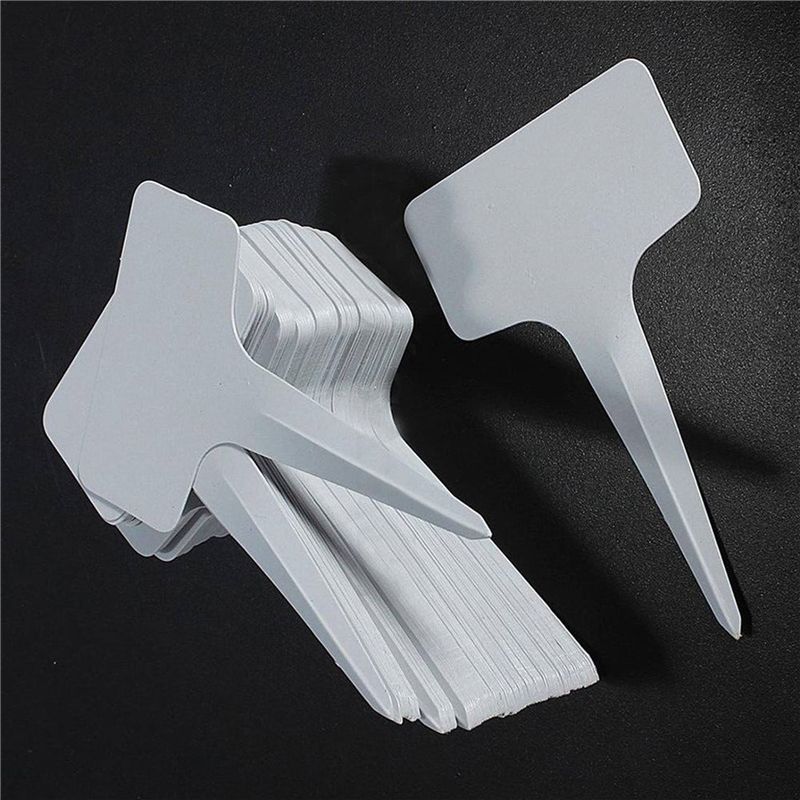 AT21-150Pcs Plastic Plant T-Ty - Plant Label Tags 评论和价格