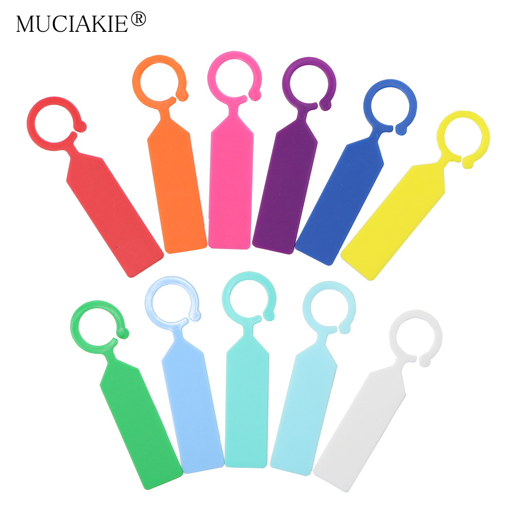 MUCIAKIE 50PCS Ring Plastic Ha - Plant Label Tags 评论和价格