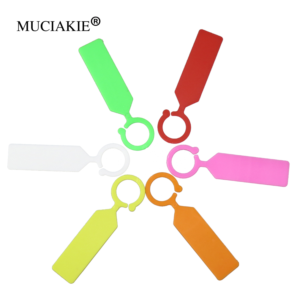 MUCIAKIE 50PCS Ring Plastic Ha - Plant Label Tags 评论和价格