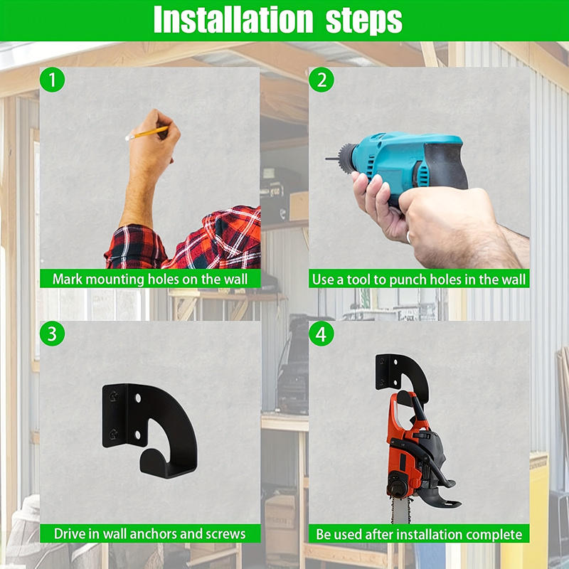 Garage Organizer Trimmer Rack  - Gardening Tools Types 评论和价格